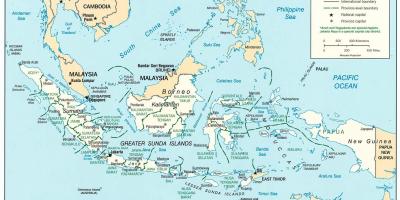 Jakarta indonesia mapa sveta