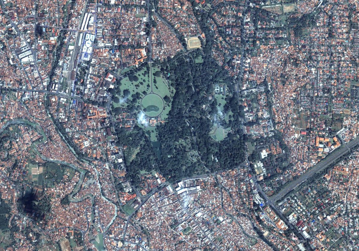 mapa Jakarta satelit
