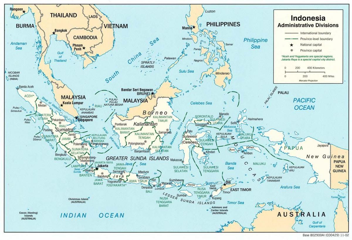 Jakarta indonesia mapa sveta