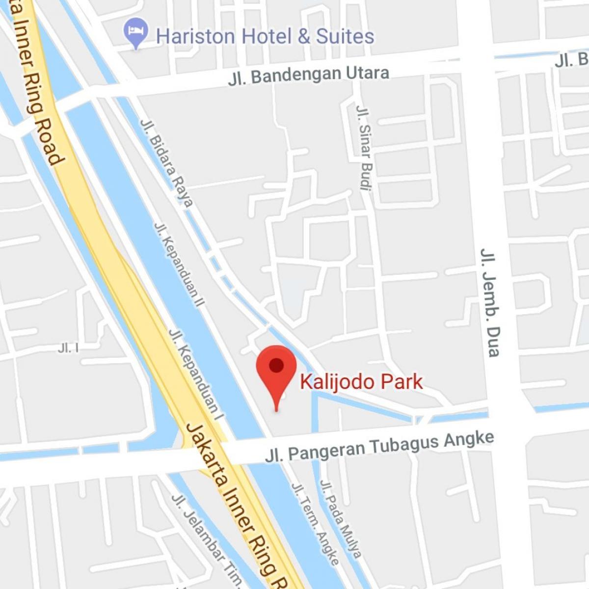 mapa kalijodo Jakarta