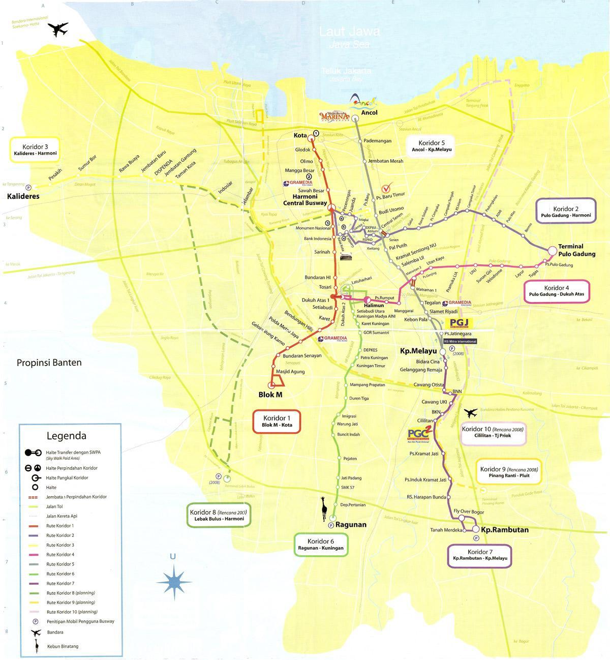 mapa mapa ancol Jakarta