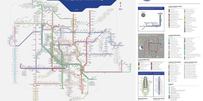 Mapa terminálu kalideres